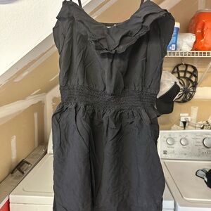 Mimi Chica Black Ruffled Mini Dress